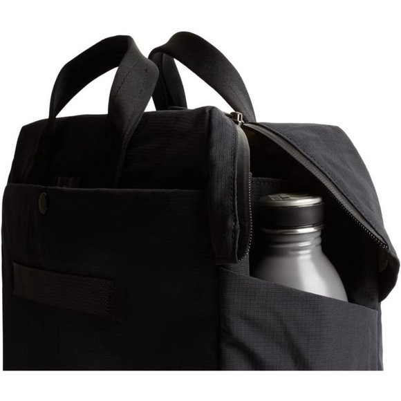 Men Black Mesh 20L laptop Messenger Work Zipper Bag - Picture 5 of 8